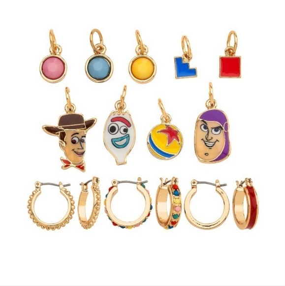 Disney Jewelry Nwt Disney Toy Story Charm Earrings Set Poshmark